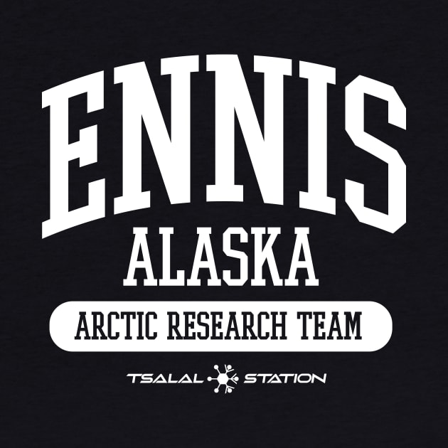 Ennis Alaska Arctic Research Team by MindsparkCreative